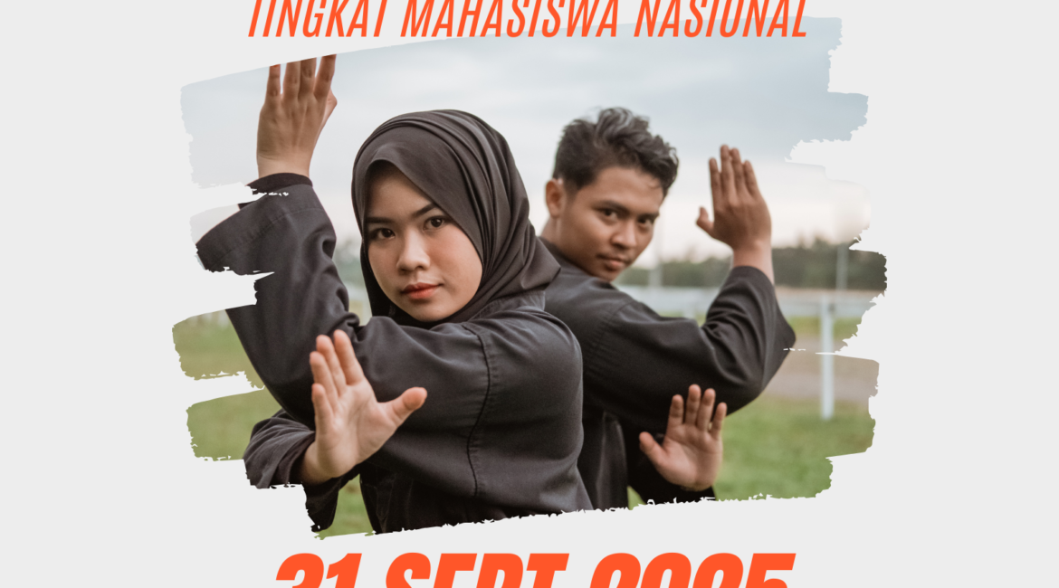 Merah dan Hitam Kejuaraan Pencak Silat Nasional Poster